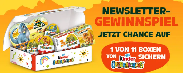 Gewinnspiel kinder Überraschung-Pakete