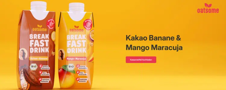 oatsome Breakfast Drink gratis testen