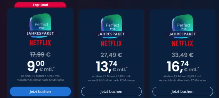 Angebot für waipu.tv + Netflix
