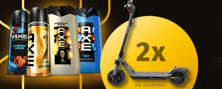 Müller-Gewinnspiel; E-Scooter + Produktpakete