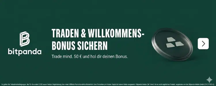 15€ Bitpanda-Bonus