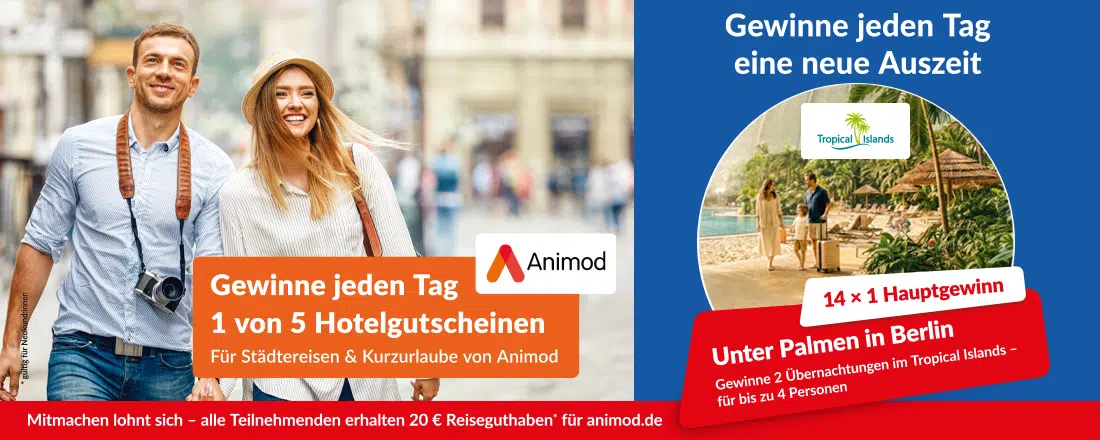 Böklunder-Gewinnspiel; täglich animod-Gutscheine