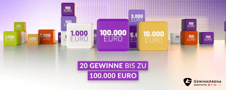 GewinnArena; 100.000€ gewinnen 