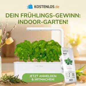 Indoor-Garten-Gewinnspiel von Kostenlos.de