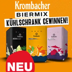 Krombacher verlost SMEG-Kühlschrank