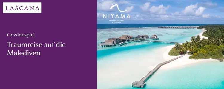 Lascana Gewinnspiel; Chance auf Malediven-URlaub