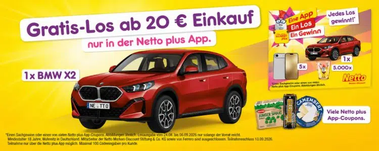 Gratis Glücklos bei Netto Marken-Discount