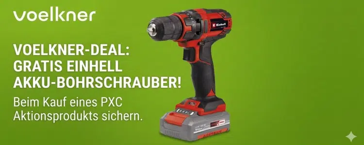 Voelkner Gratis Einhell Akku-Bohrschrauber