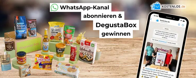 DegustaBox bei Kostenlos.de gewinnen