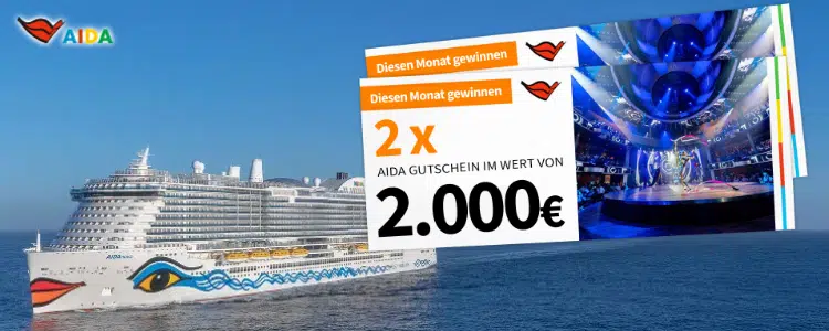 AIDA-Gewinnspiel im Mai 2026