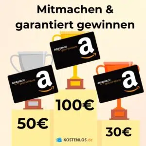 User-Deal-Gewinnspiel; Aktion einsenden & gewinnen