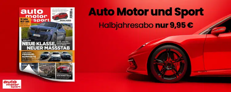 Zeitschrift "Auto Motor Sport" für 9,95€ Versandkosten
