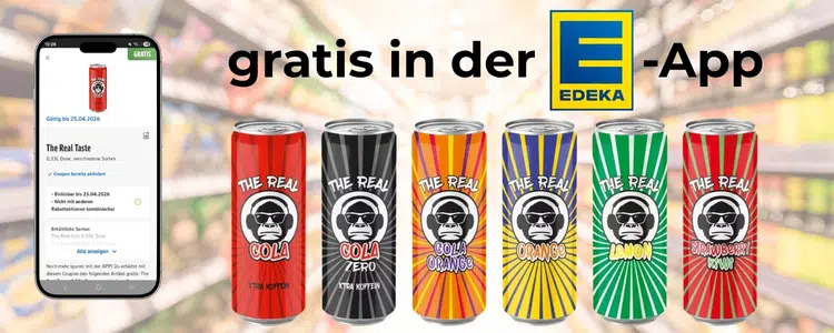Edeka The Real Cola gratis