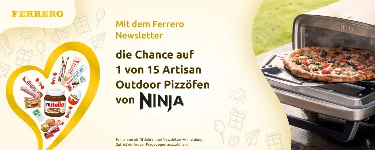 Pizza-Ofen von Ninja gewinnen