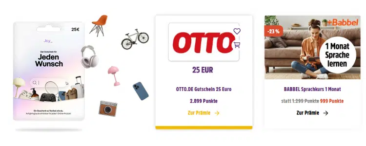 DeutschlandCard Gutscheine