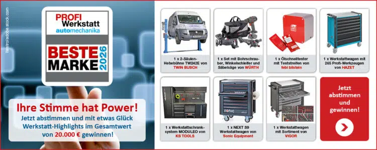 PROFI Werkstatt Gewinnspiel
