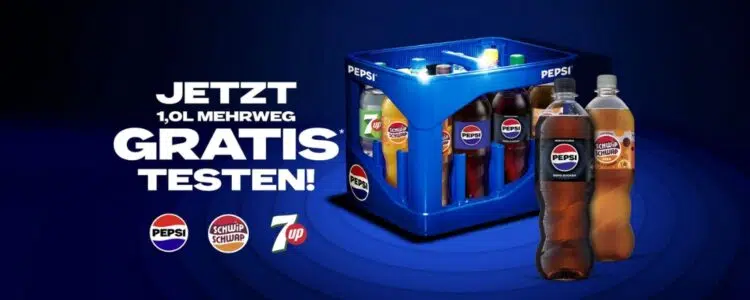 Pepsi gratis testen