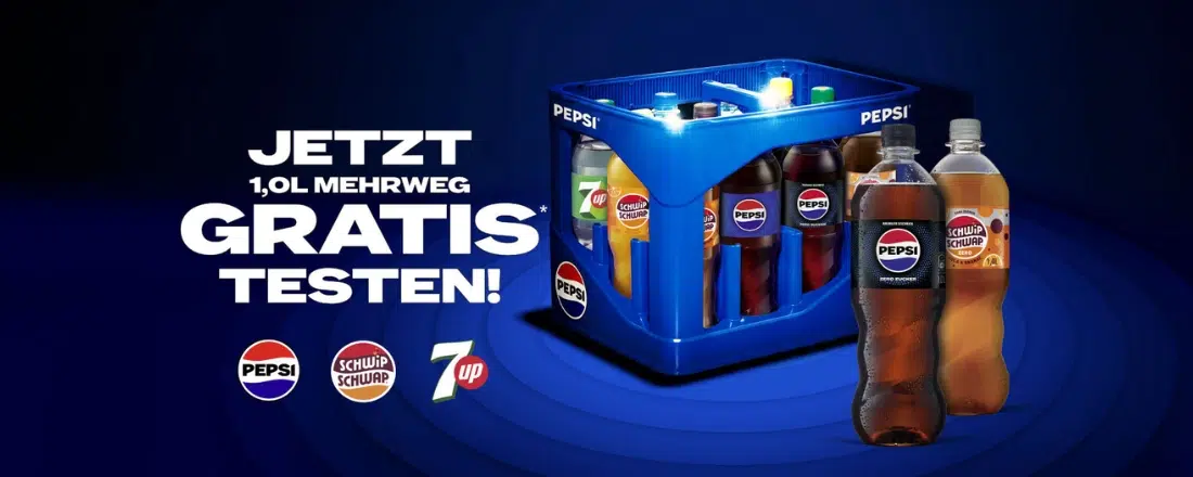 Pepsi gratis testen