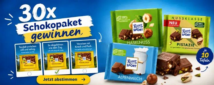 Ritter Sport Gewinnspiel