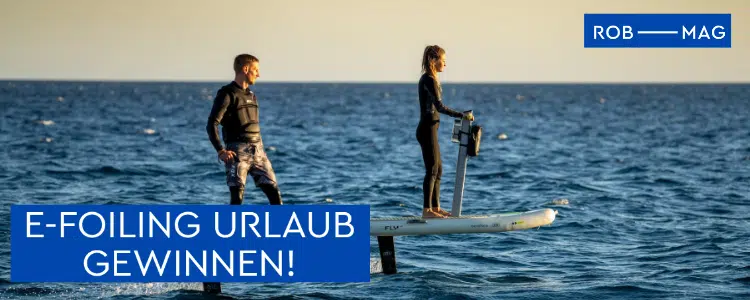 E-Foiling-Urlaub gewinnen