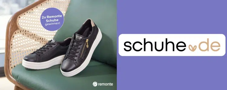 Schuhe.de-Gewinnspiel Remonte Schuhe 2026