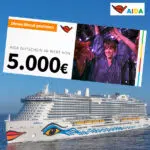 5.000€ AIDA-Gutschein gewinnen