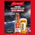 Anheuser-Busch Bud gratis testen