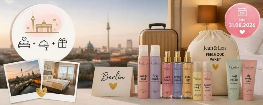 Berlinreise bei Jean & Len gewinnen