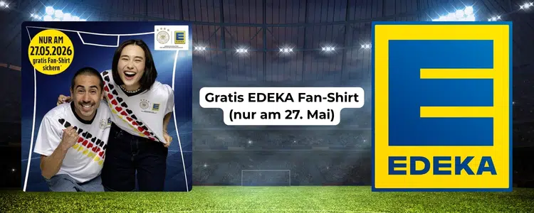 Gratis EDEKA Fan-Shirt