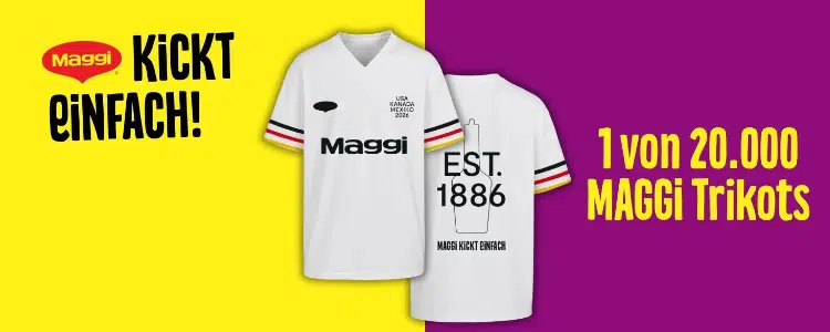 Gratis Trikot von Maggi