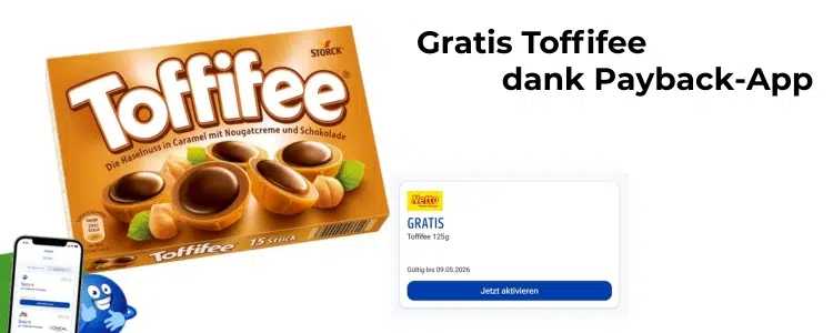 Toffifee kostenlos mit Payback-App