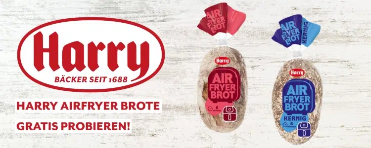 Harry Airfryer Brot gratis testen