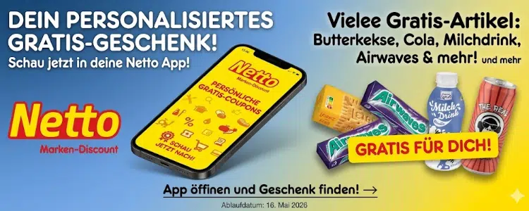 Netto Marken-Discount-App; Gratisartikel