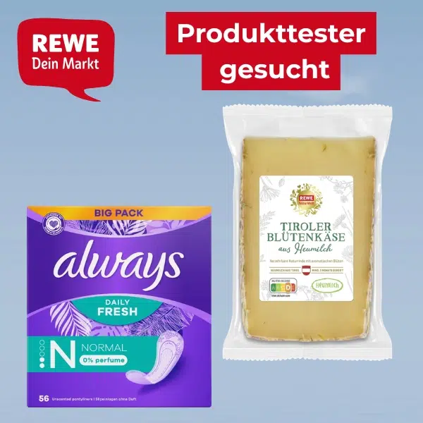 REWE Produkttester werden