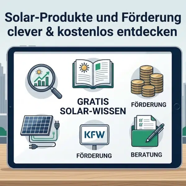 Solaranlage planen und sparen