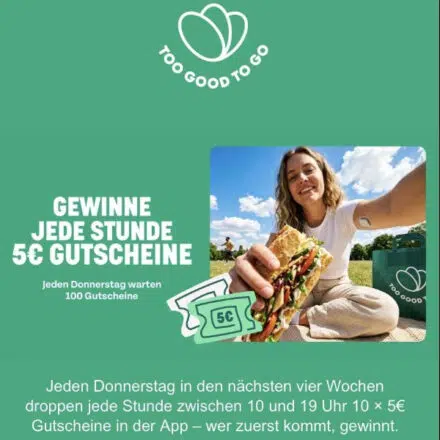 Too Good To Go Gewinnspiel
