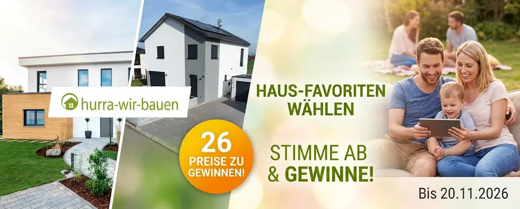Gewinnspiel von hurra-wir-bauen