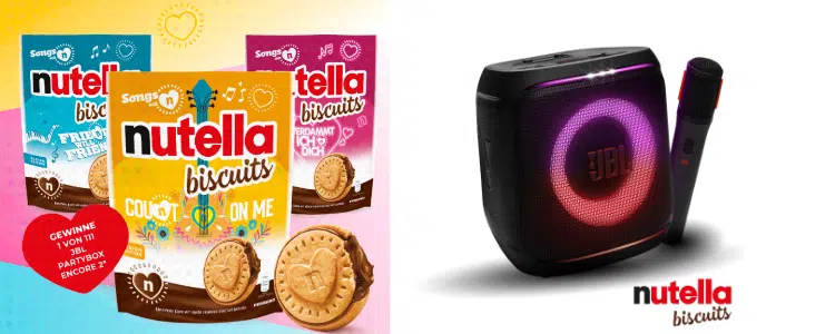 nutella biscuits Gewinnspiel