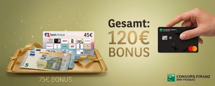120€ Bonus für Consors Finanz