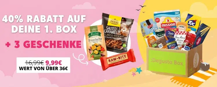 DegustaBox im Juli