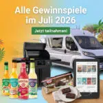 Alle Gewinnspiele Juli 2026