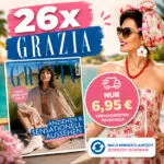 Grazia Jahresabo für 6,95€