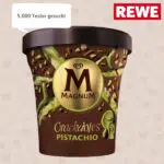 Magnum mit Pistazie; 5.000 Tester gesucht