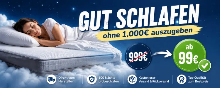 Matratzen günstig kaufen