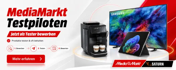 Testpiloten-Aktion von MediaMarkt