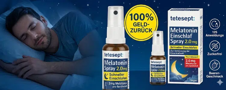 tetesept Melatonin Spray gratis testen
