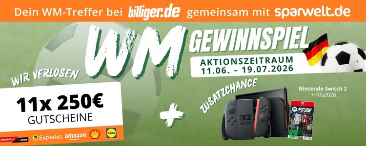 billiger.de-Gewinnspiel
