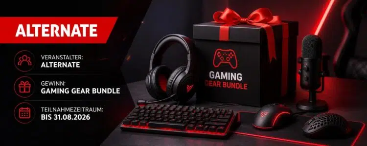 Gewinnspiel von Alternate: Gaming-Bundle gewinnen
