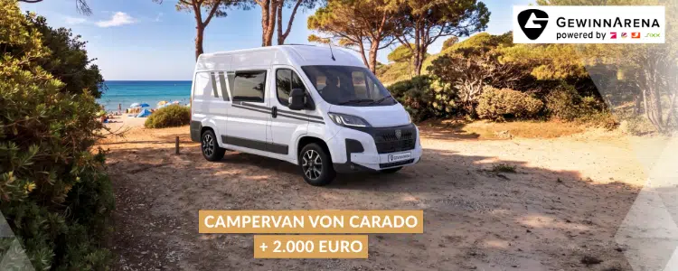 Campervan bei GewinnArena gewinnen