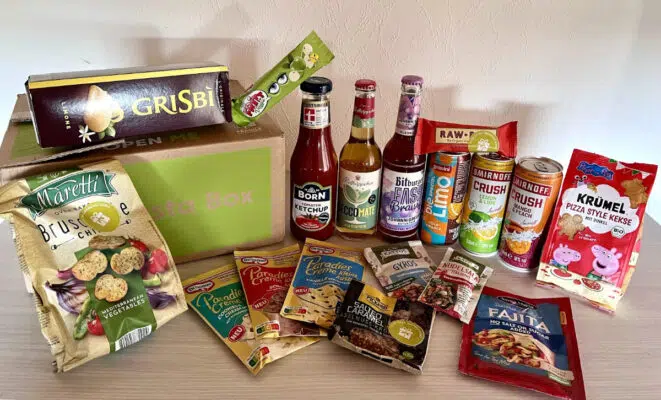 Juli-Box von DegustaBox